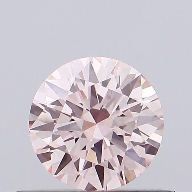 0.48 Ct. Fancy Intense Pink Round Lab Grown Diamond
