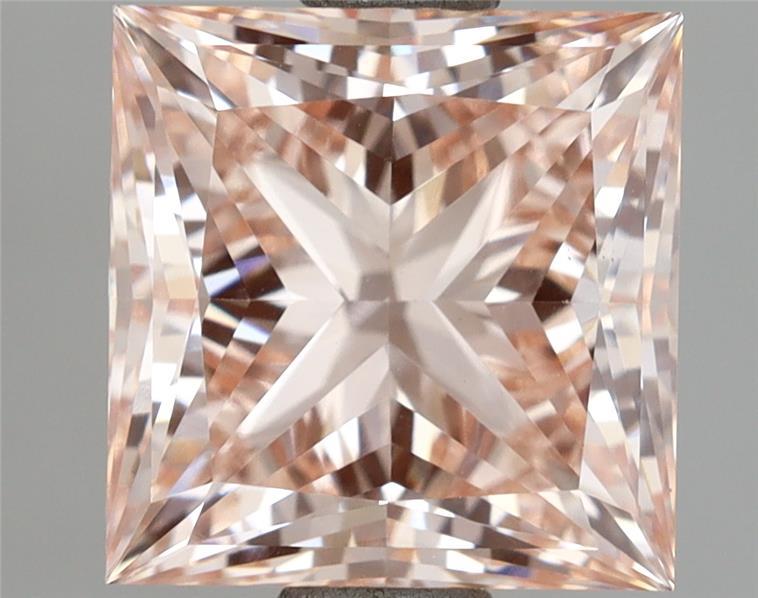 2.55 Ct. Fancy Intense Pink Princess Lab Grown Diamond