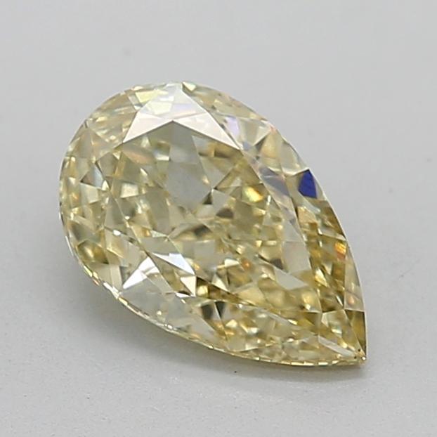 1.11 Ct. Fancy Intense Yellow Pear Lab Grown Diamond