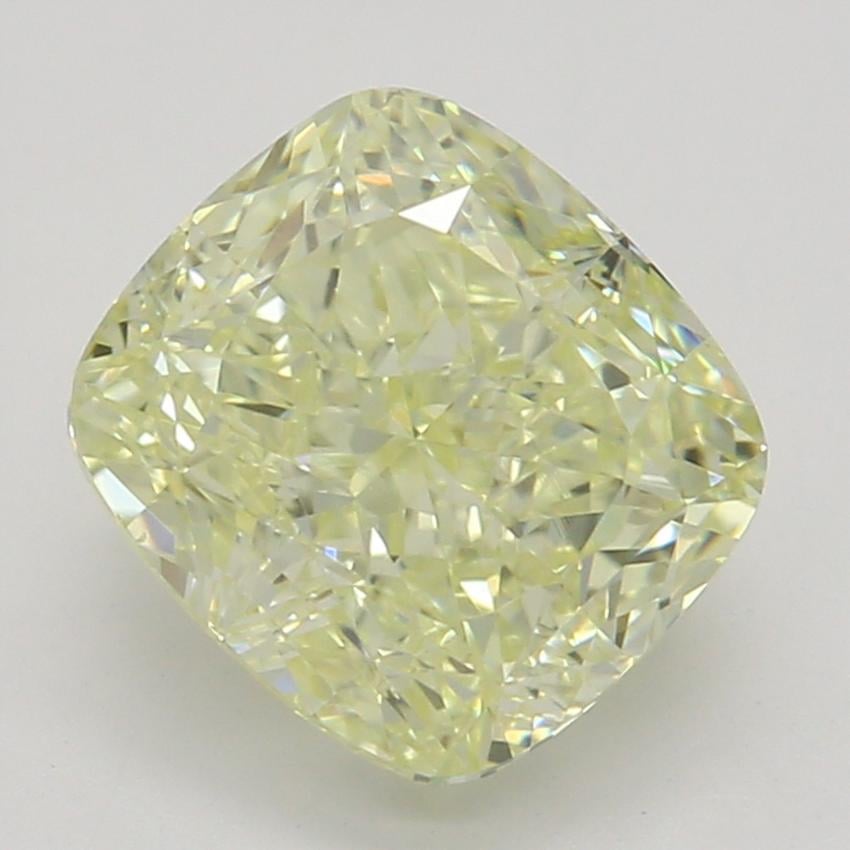 1.41 Ct. Fancy Light Yellow Cushion Diamond