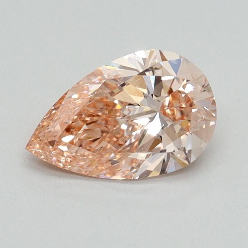0.89 Ct. Fancy Intense Pink Pear Lab Grown Diamond