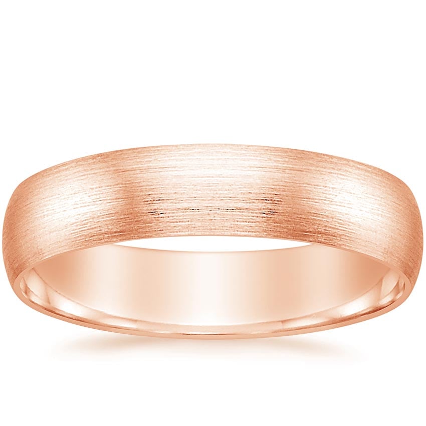 Rose gold diamond engagement ring with surprise diamond details
