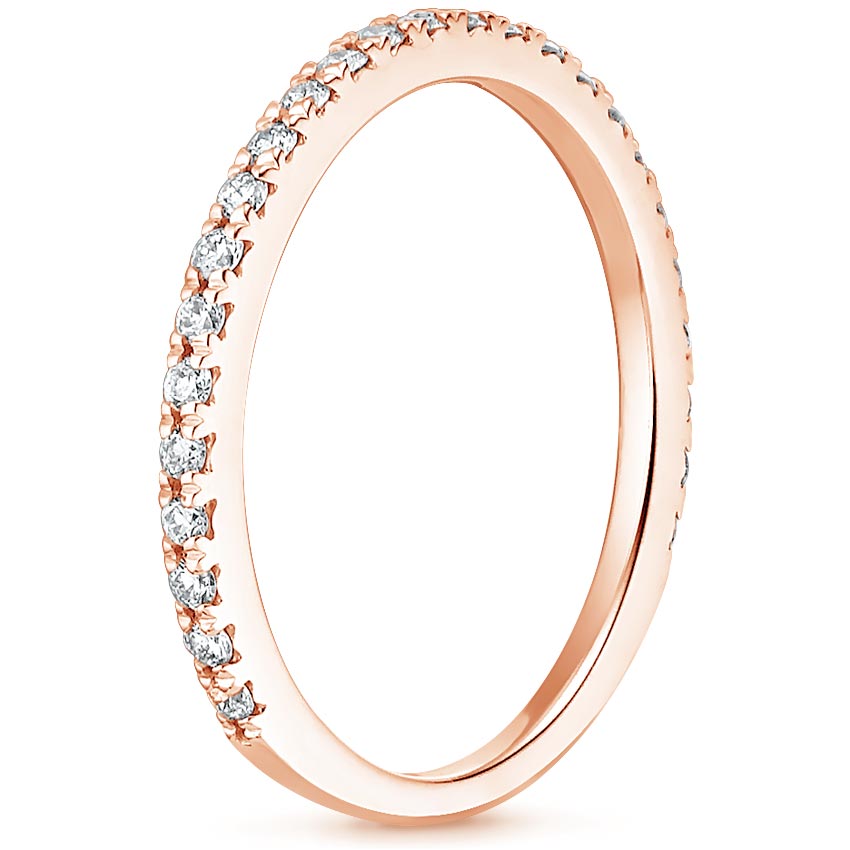 14K Rose Gold Luxe Sonora Diamond Ring (1/4 ct. tw.), large side view