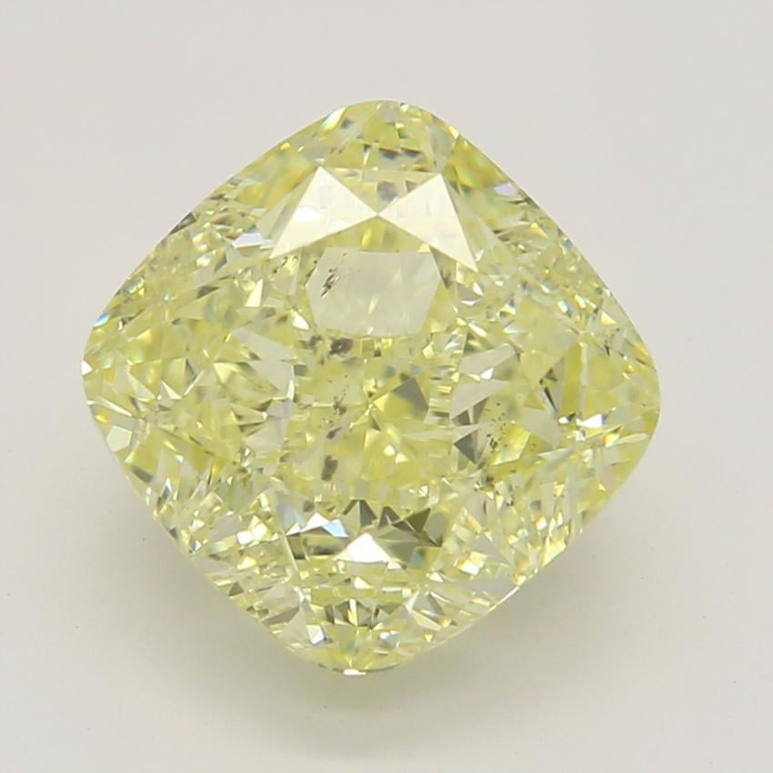 2.01 Ct. Fancy Yellow Cushion Diamond