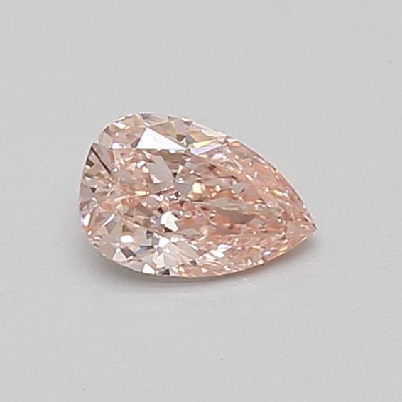 0.38 Ct. Fancy Intense Pink Pear Lab Grown Diamond