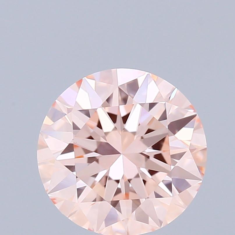 1.50 Ct. Fancy Pink Round Lab Grown Diamond