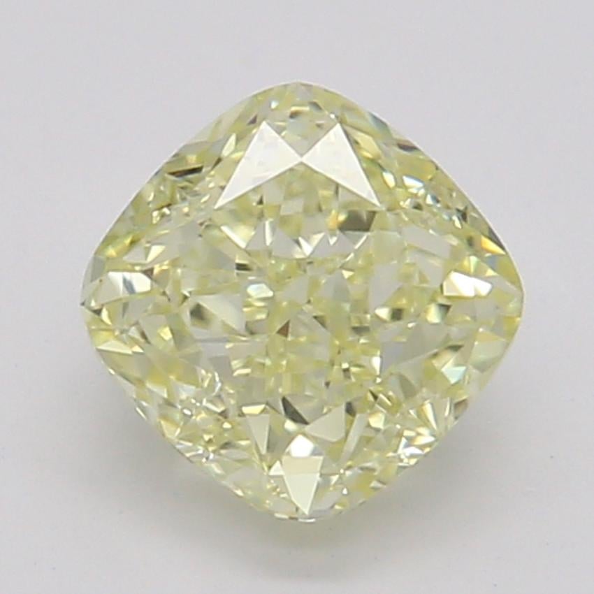 0.50 Ct. Fancy Yellow Cushion Diamond