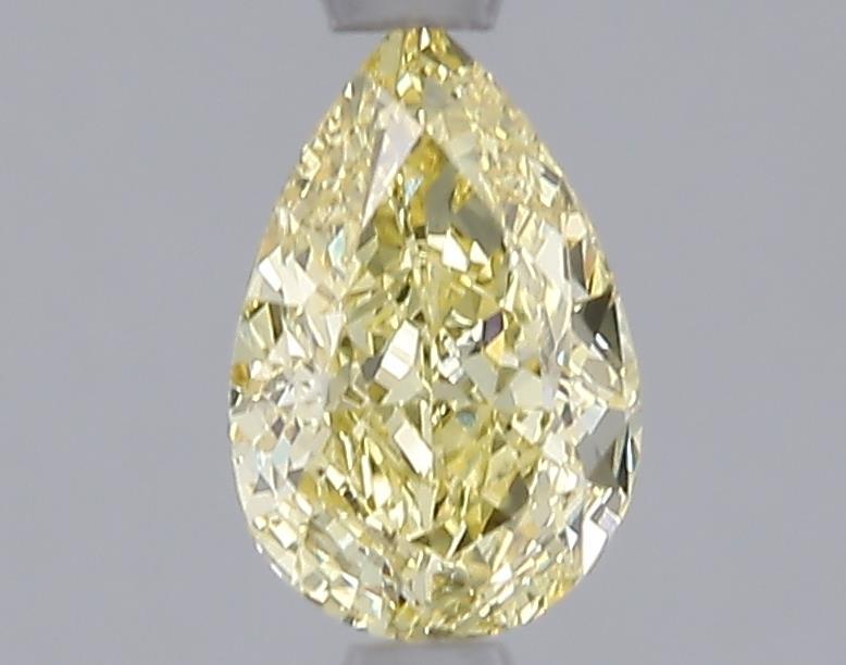 1.09 Ct. Fancy Intense  Yellow Pear Lab Grown Diamond