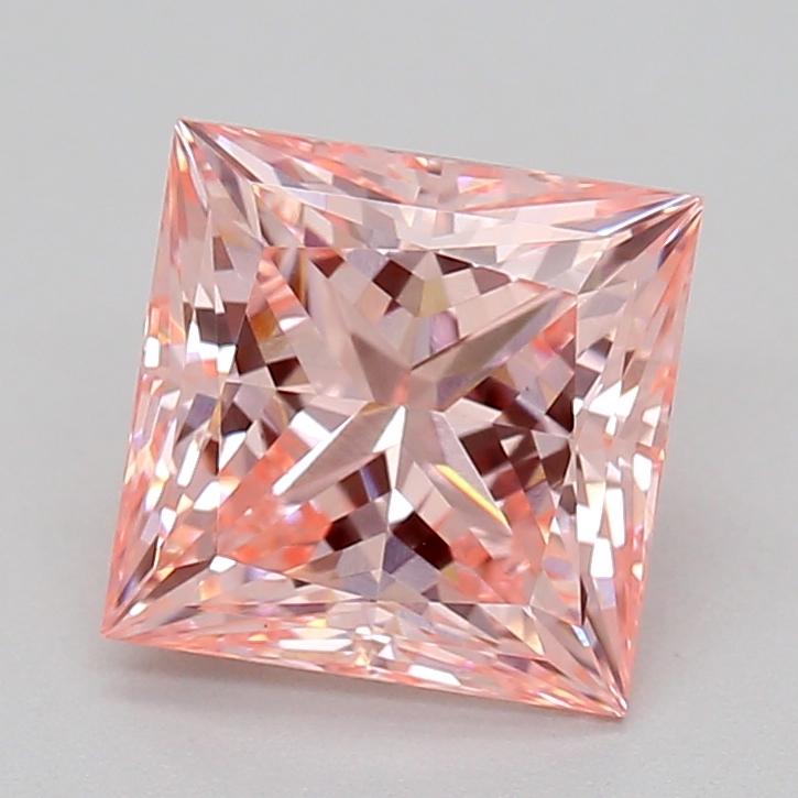 1.02 Ct. Fancy Intense  Pink Princess Lab Grown Diamond