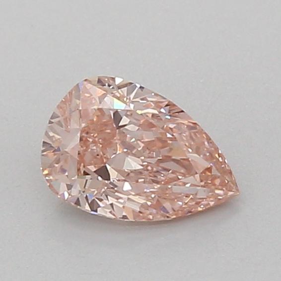 0.70 Ct. Fancy Intense Pink Pear Lab Grown Diamond