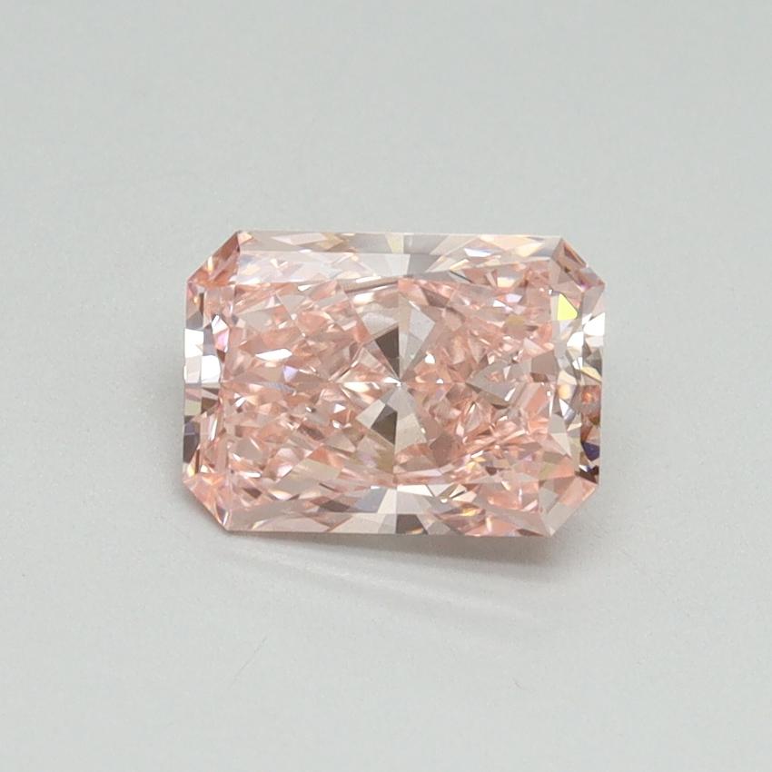 1.02 Ct. Fancy Vivid Pink Radiant Lab Grown Diamond