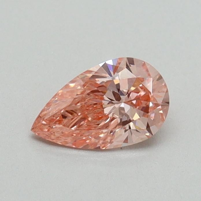 0.40 Ct. Fancy Vivid Pink Pear Lab Grown Diamond