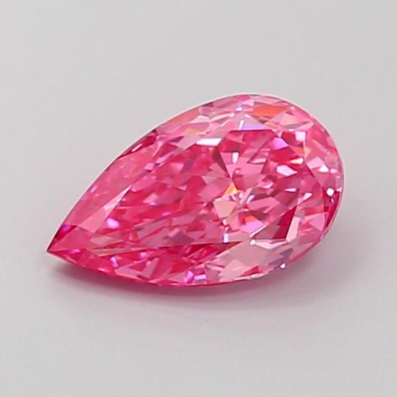1.03 Ct. Fancy Vivid  Pink Pear Lab Grown Diamond