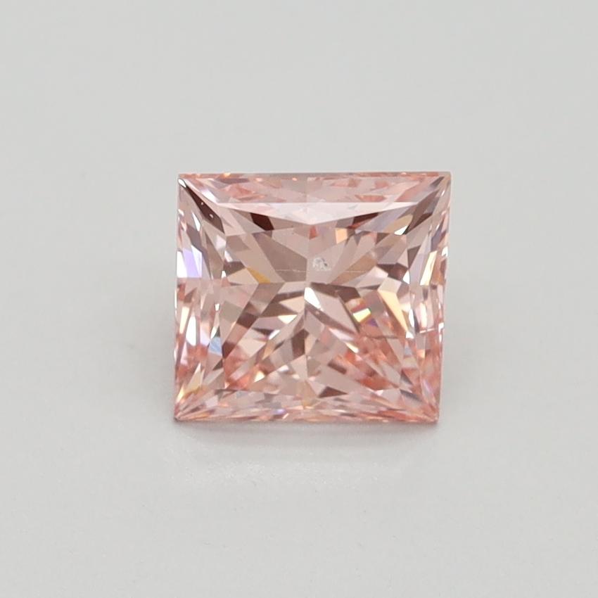 1.0 Ct. Fancy Intense Pink Princess Lab Grown Diamond