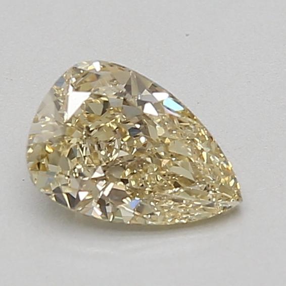 0.93 Ct. Fancy Yellow Pear Lab Grown Diamond