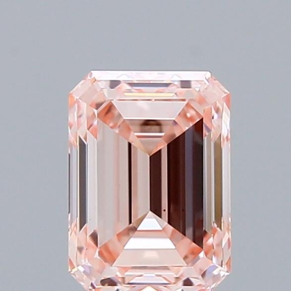1.35 Ct. Fancy Intense Pink Emerald Lab Grown Diamond