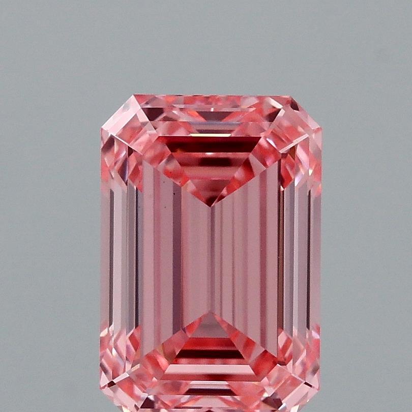 2.03 Ct. Fancy Vivid Pink Emerald Lab Grown Diamond