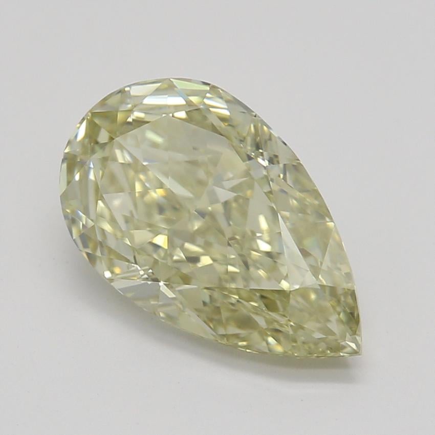 1.29 Ct. Fancy Brownish Greenish Yellow Pear Diamond