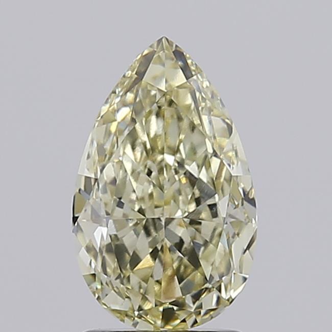 2.03 Ct. Fancy Light Yellow Pear Lab Grown Diamond
