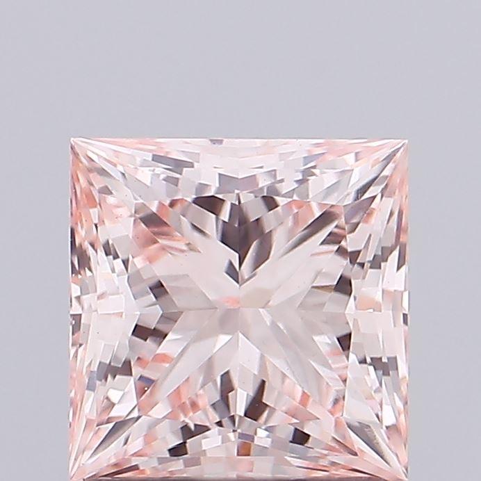 1.08 Ct. Fancy Intense Pink Princess Lab Grown Diamond