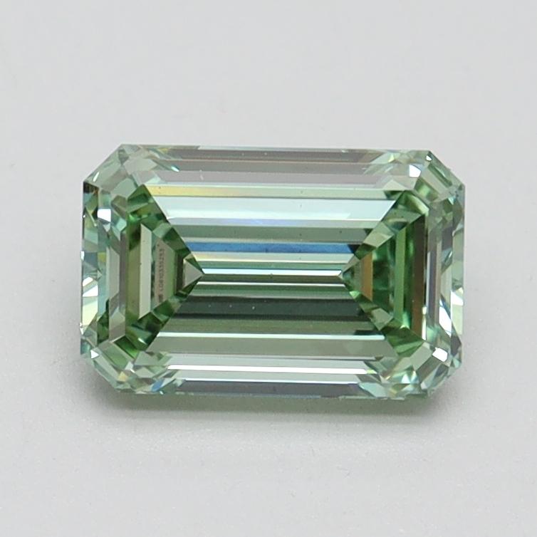 1.03 Ct. Fancy Intense Green Emerald Lab Grown Diamond