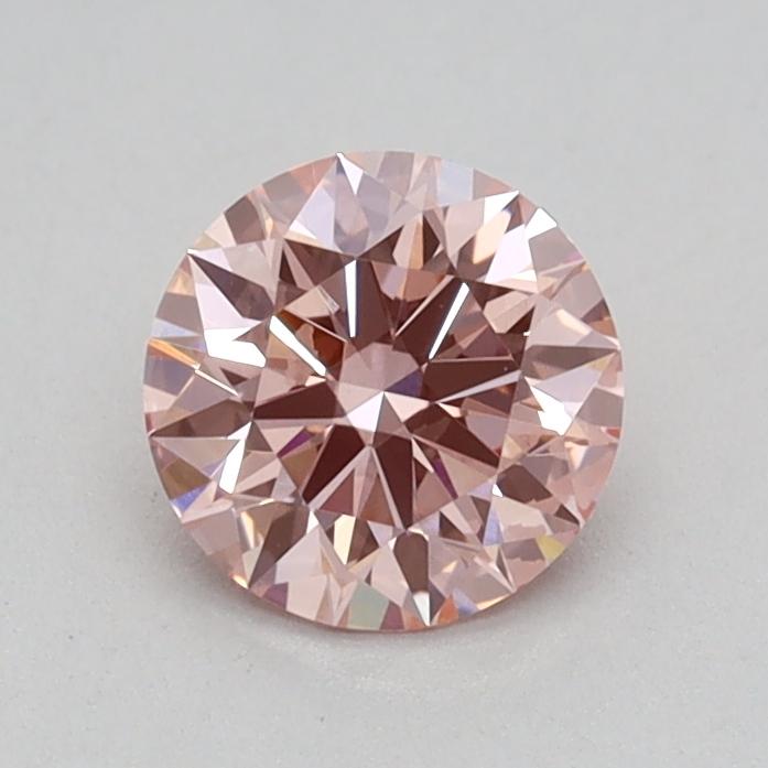 0.50 Ct. Fancy Intense Pink Round Lab Grown Diamond