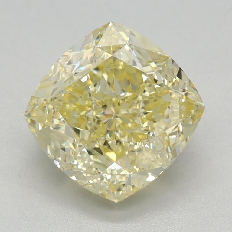 1.32 Ct. Fancy Yellow Cushion Lab Grown Diamond