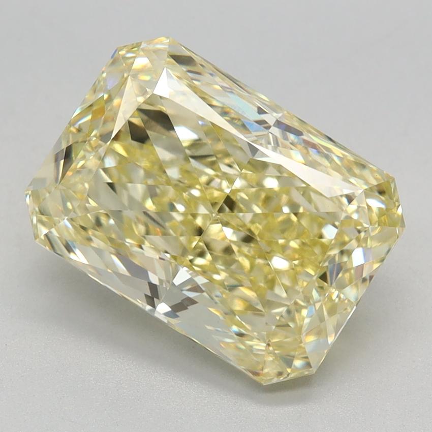 3.43 Ct. Fancy Yellow Radiant Lab Grown Diamond