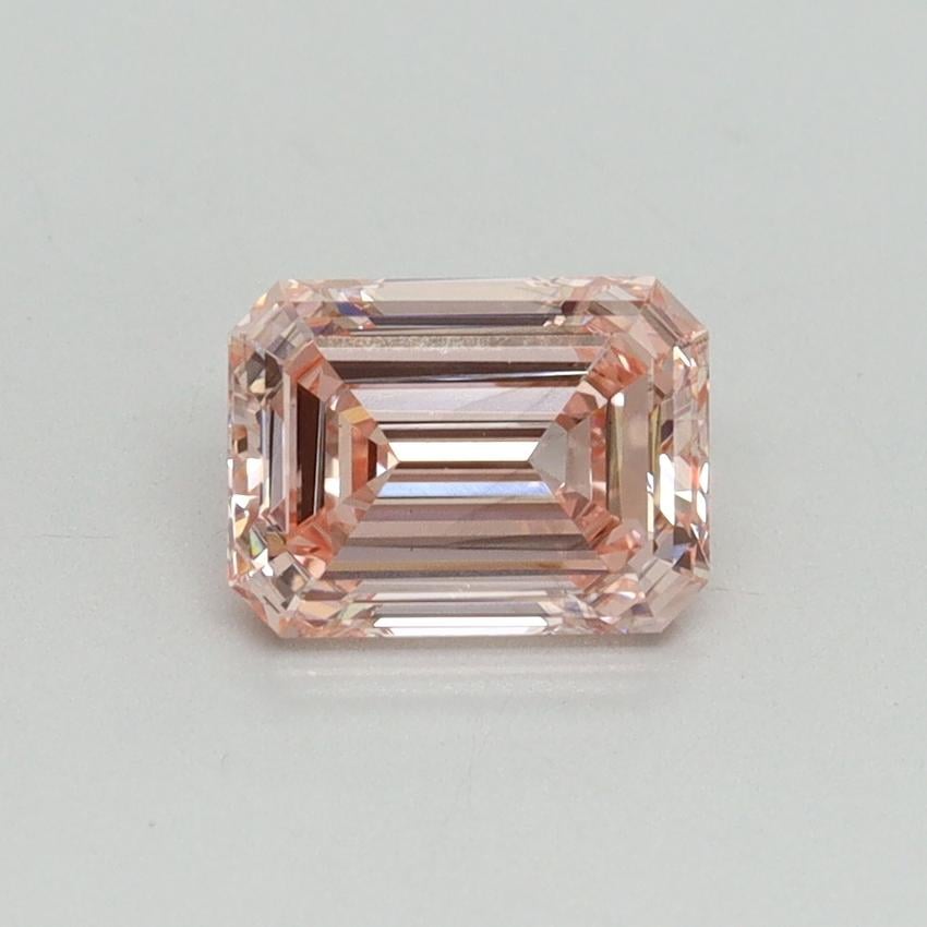 1.05 Ct. Fancy Intense Pink Emerald Lab Grown Diamond