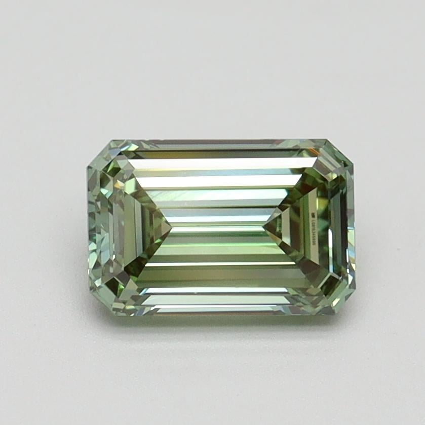 1.00 Ct. Fancy Intense Green Emerald Lab Grown Diamond