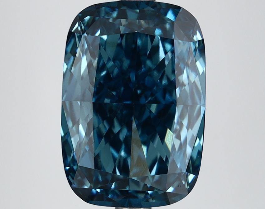 1.69 Ct. Fancy Vivid Blue Emerald Lab Grown Diamond