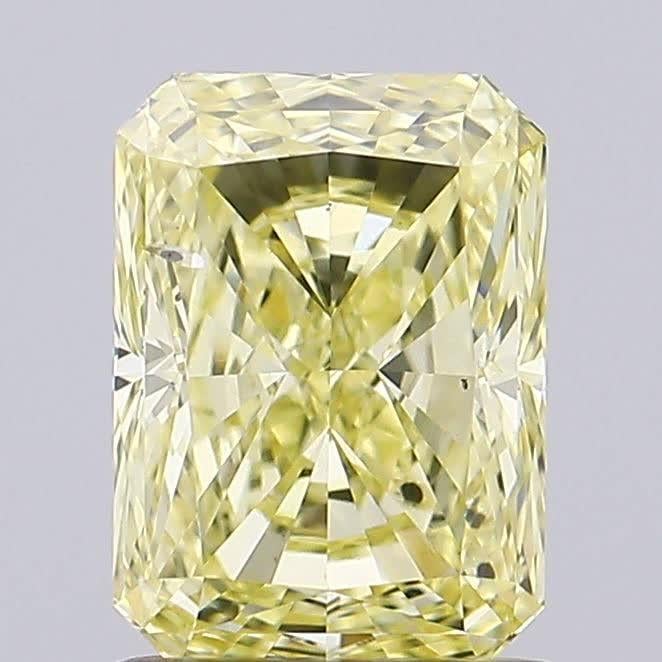 1.19 Ct. Fancy Intense Yellow Radiant Lab Grown Diamond