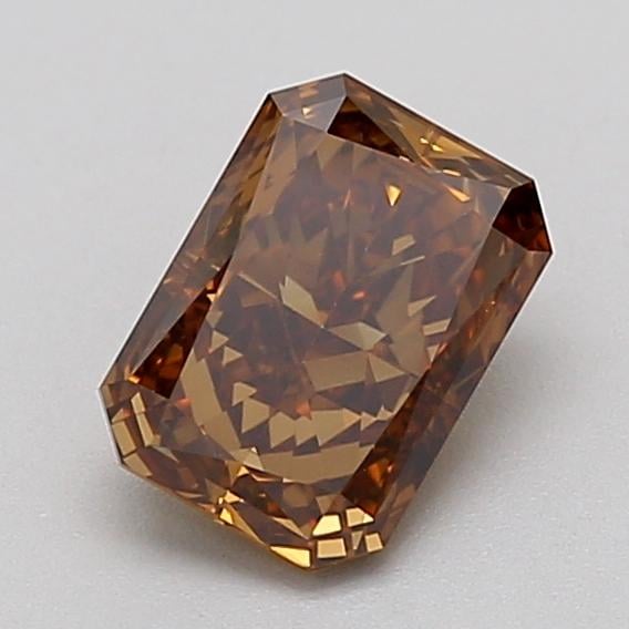 1.13 Ct. Fancy  Brown Radiant Lab Grown Diamond