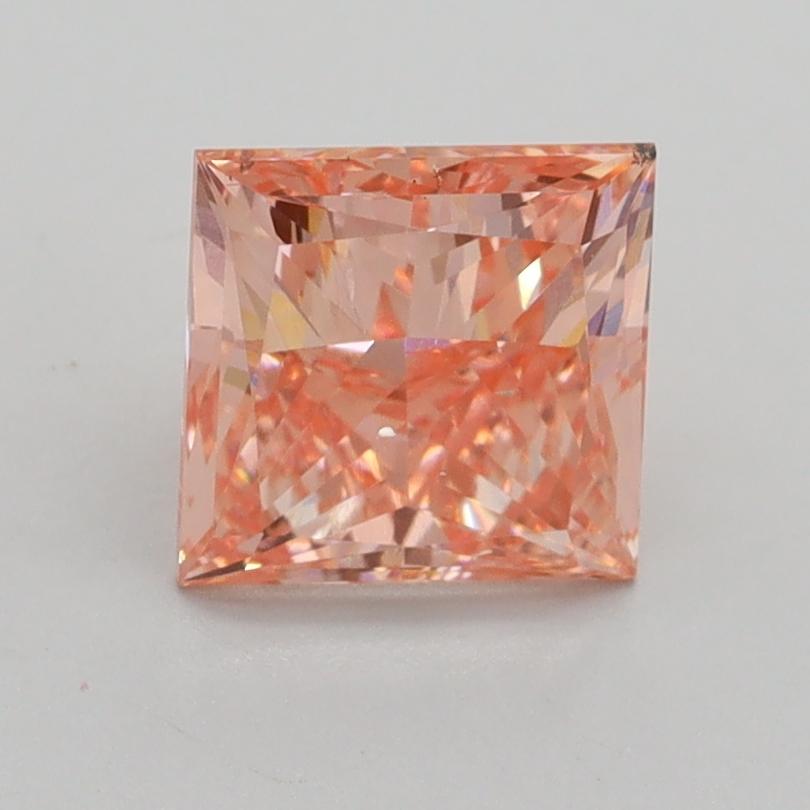 1.51 Ct. Fancy Intense Pink Princess Lab Grown Diamond