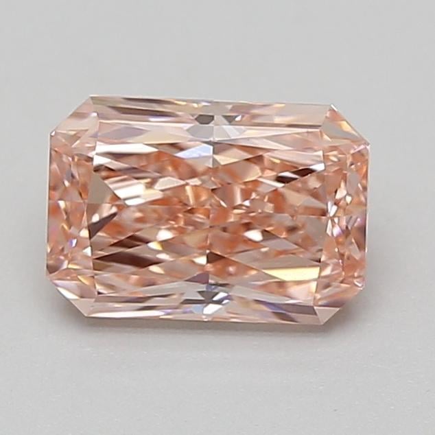 1.55 Ct. Fancy Vivid Pink Radiant Lab Grown Diamond