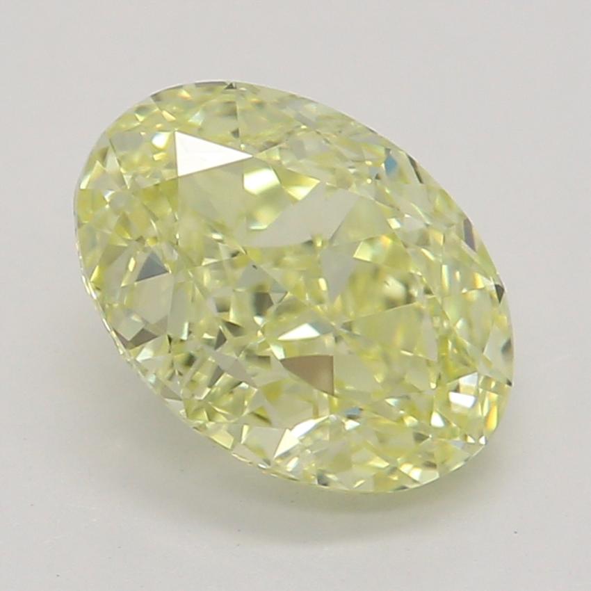 1.02 Ct. Fancy Yellow Oval Diamond