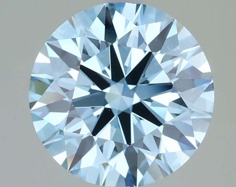 2.25 Ct. Fancy Vivid  Blue Round Lab Grown Diamond