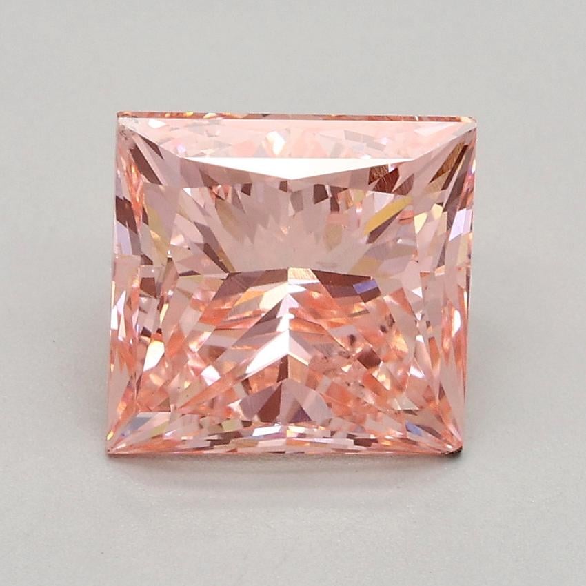 2.20 Ct. Fancy Intense Pink Princess Lab Grown Diamond