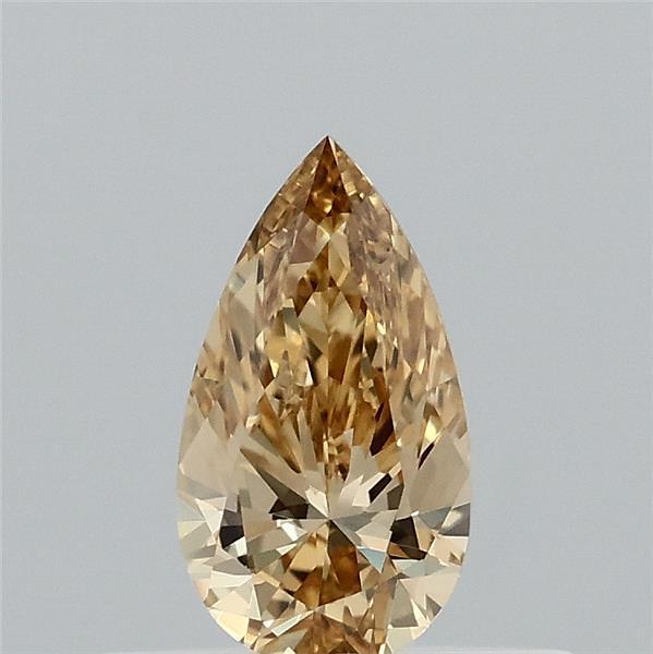 0.31 Ct. Fancy Intense Yellow Pear Lab Grown Diamond