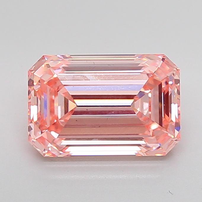 4.01 Ct. Fancy Intense Pink Emerald Lab Grown Diamond