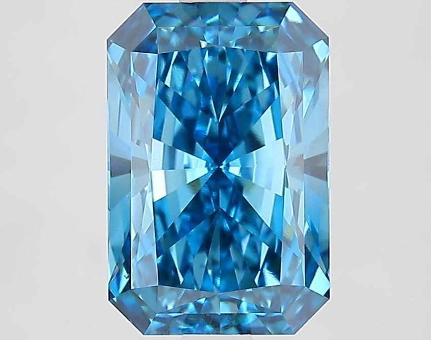 3.03 Ct. Fancy Vivid Pink Radiant Lab Grown Diamond