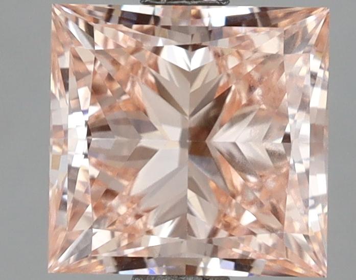 2.50 Ct. Fancy Intense Pink Princess Lab Grown Diamond