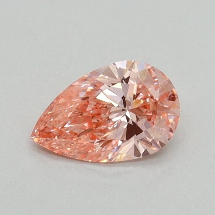 0.44 Ct. Fancy Vivid Pink Pear Lab Grown Diamond