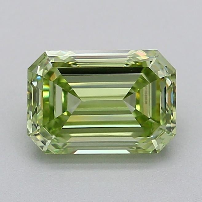 0.75 Ct. Fancy Green Emerald Lab Grown Diamond