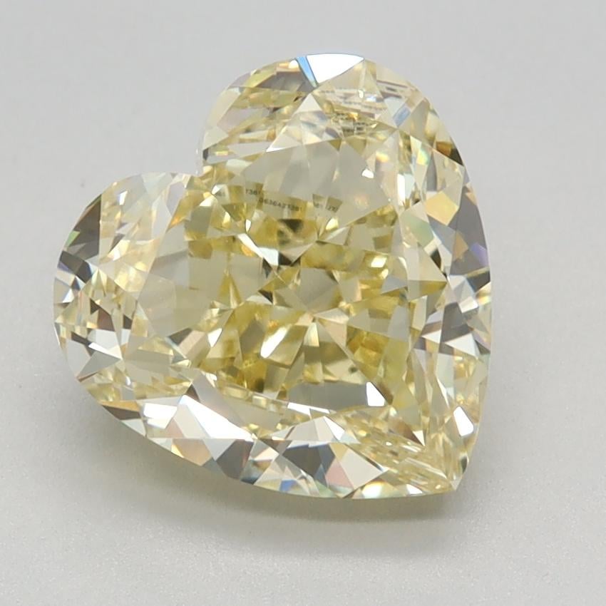 2.75 Ct. Fancy Intense Yellow Heart Lab Grown Diamond