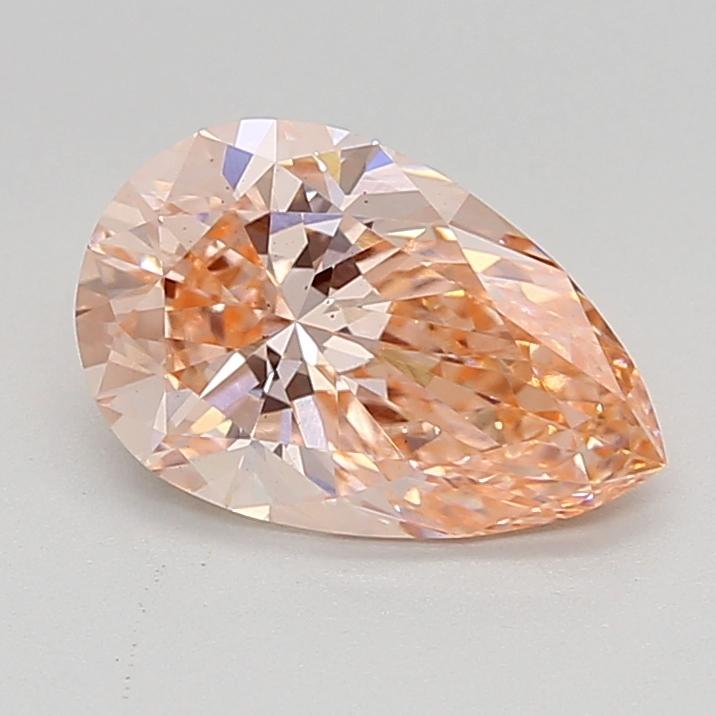 1.46 Ct. Fancy Vivid  Pink Pear Lab Grown Diamond