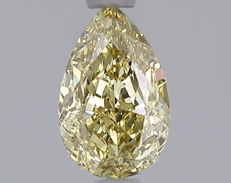 1.04 Ct. Fancy Intense  Yellow Pear Lab Grown Diamond
