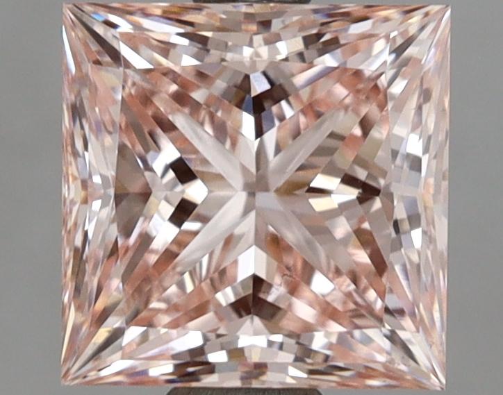 2.01 Ct. Fancy Intense Pink Princess Lab Grown Diamond