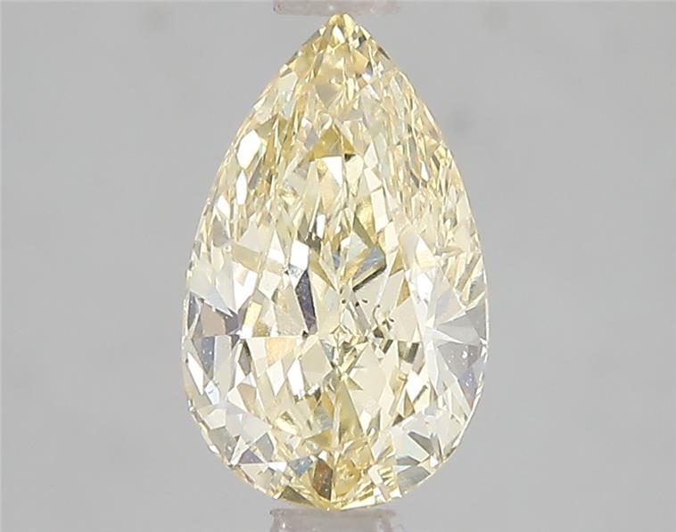 2.01 Ct. Fancy Intense Yellow Pear Lab Grown Diamond