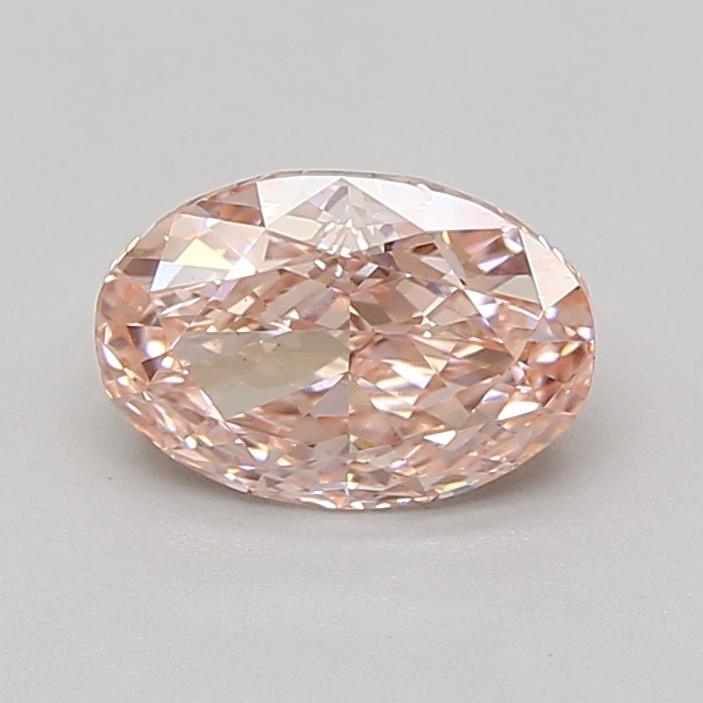 1.54 Ct. Fancy Vivid Pink Oval Lab Grown Diamond